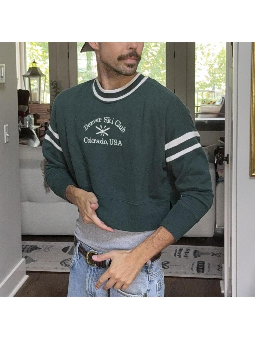 Abercrombie Denver Ski Club Sweatshirt ⛷️